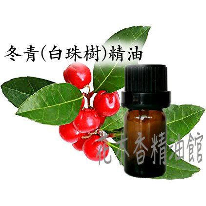 花木香精油館- 冬青精油 / 白珠樹精油 / 冬青 / 單方精油 / 10ml、30ml、50ml、100ml