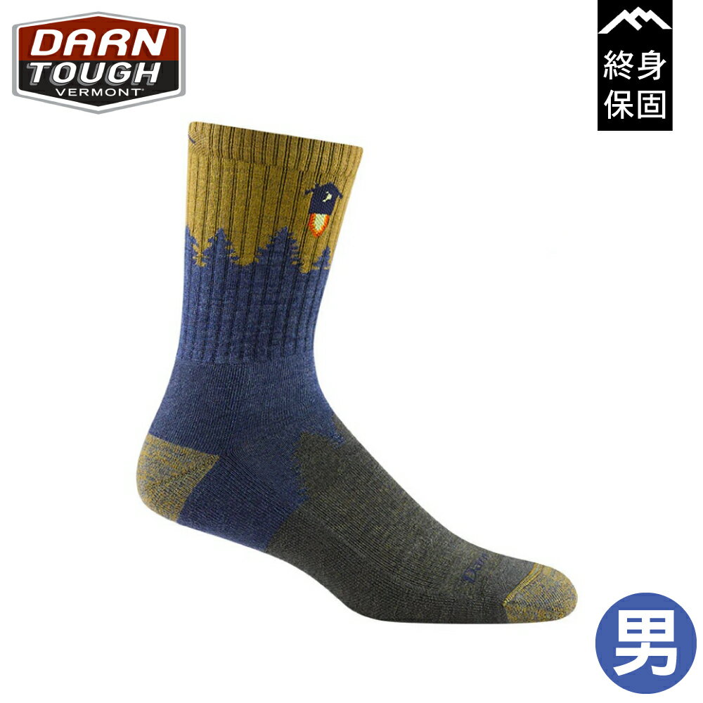 【DARN TOUGH男NUMBER 2 MICRO CREW MIDWEIGHT WITH CUSHION《丹寧》】1974