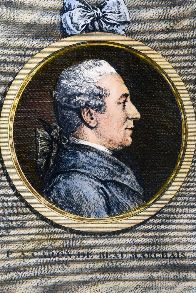 Posterazzi: Pierre De Beaumarchais N(1732-1799) Full Name Pierre ...