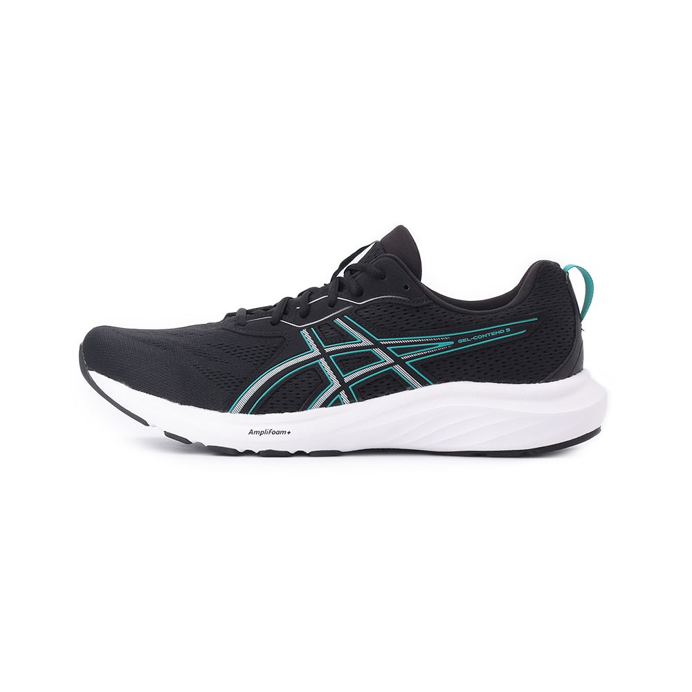 ASICS GEL-CONTEND 9 舒適慢跑鞋 黑綠 1011B881-004 男鞋