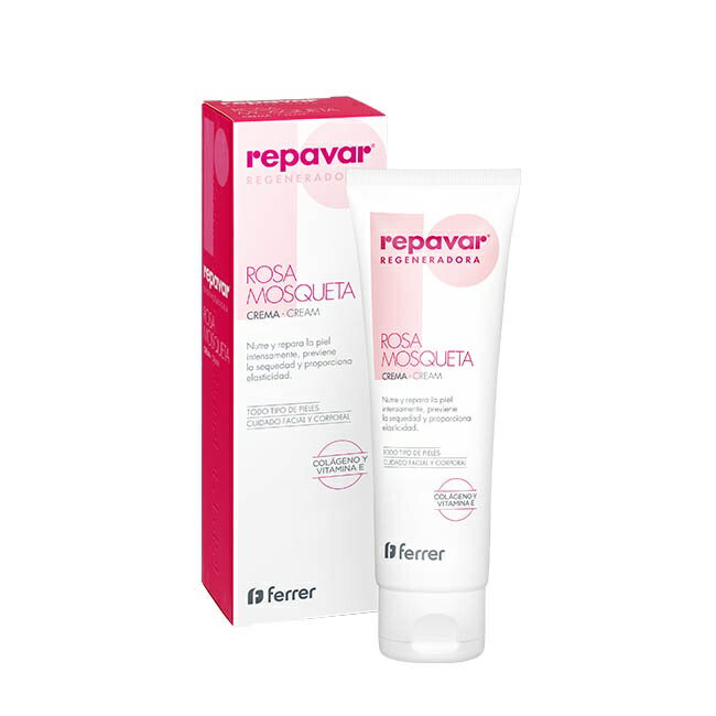 Repavar芮培菈 玫瑰果油乳霜 125ml/條 膠原蛋白、維生素E、西班牙原裝 憨吉小舖