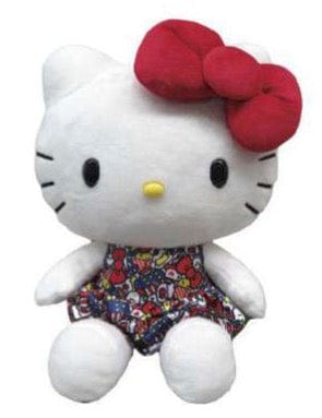 【震撼精品百貨】Hello Kitty 凱蒂貓~日本SANRIO三麗鷗 KITTY12吋絨毛玩偶娃娃-滿版圖案*14609