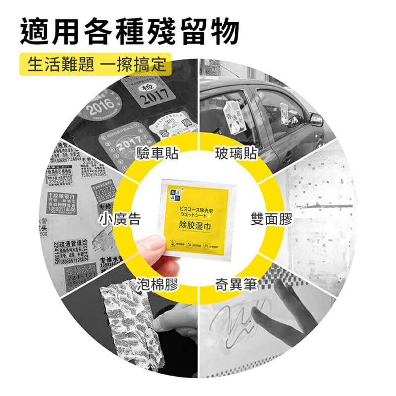 【homer生活家】除膠濕紙巾 除膠神器  除殘膠 去膠神器 除膠劑 多功能黏膠去除劑 不乾膠去除 黏膠去除劑 去膠 5