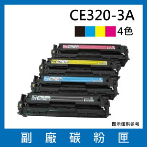 HP CE320A CE321A CE322A CE323A 副廠碳粉匣四色/適用HP Color LaserJet CM1415fn / CM1415fnw ; Color LaserJet Pro CP1525nw