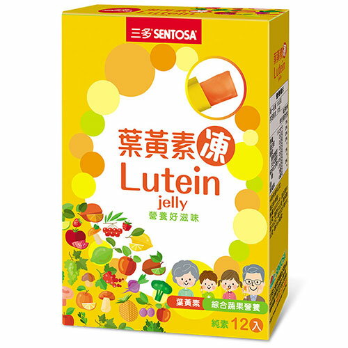 三多葉黃素凍15g x 12條【愛買】 1