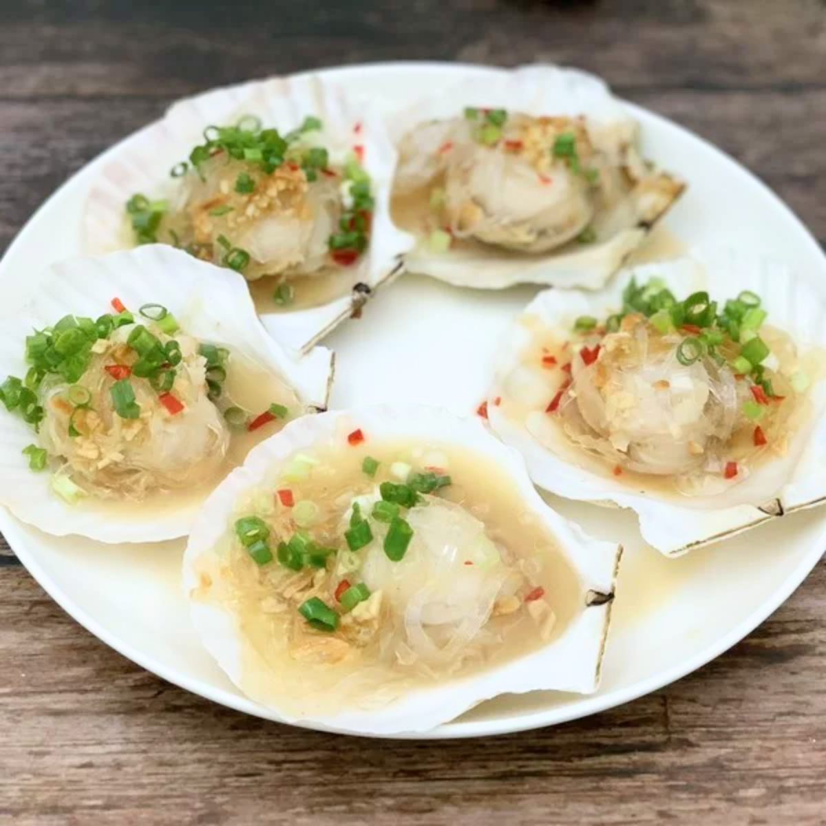【有魚生鮮】日本帶卵半殼大扇貝