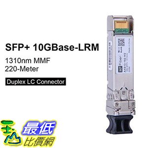 [8美國直購] 收發器模組 SFP+ 10GBase-LRM Transceiver Module Compatible for Cisco SFP-10G-LRM MMF 1310nm 220m