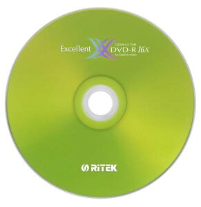【RiTEK錸德】 16X DVD-R 裸裝 4.7GB X版 50片/組