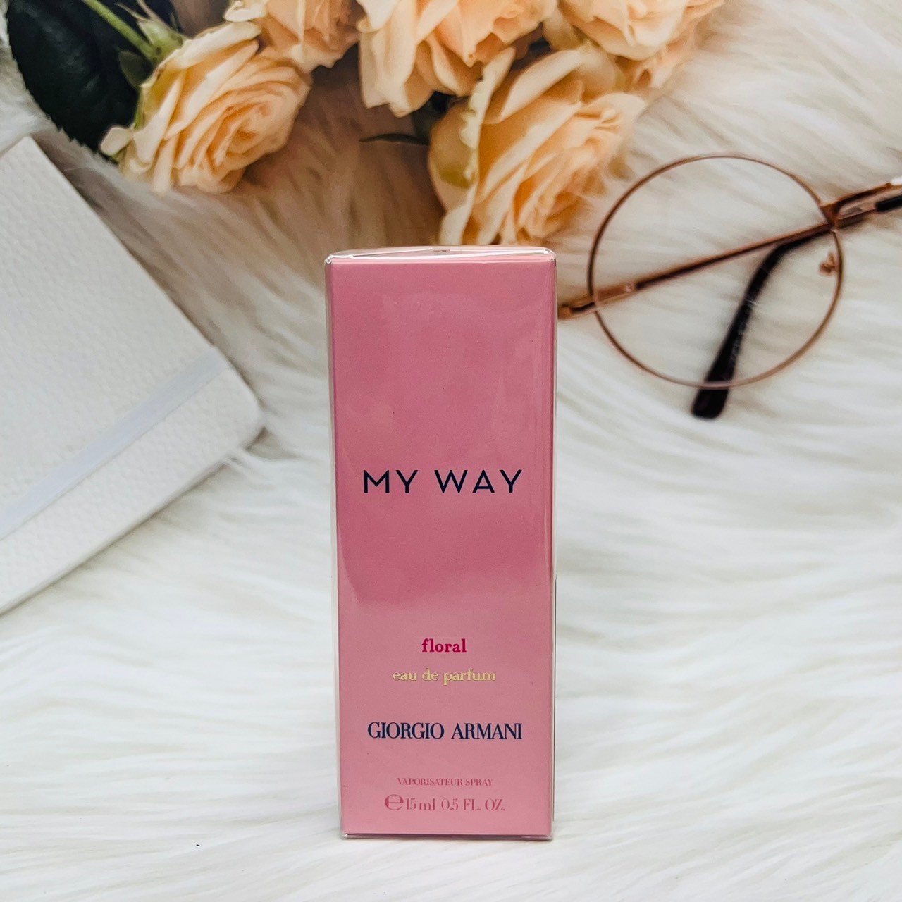 GIORGIO ARMANI 亞曼尼 MY WAY FLORAL 女性淡香精 晨露清新版 15ml