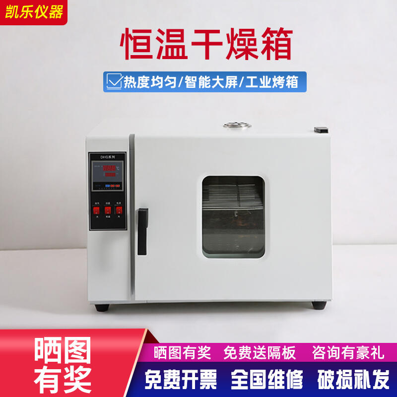 【新店鉅惠】電熱恆溫鼓風幹燥箱實驗室工業用小型高溫烘箱真空老化烘幹機烤箱