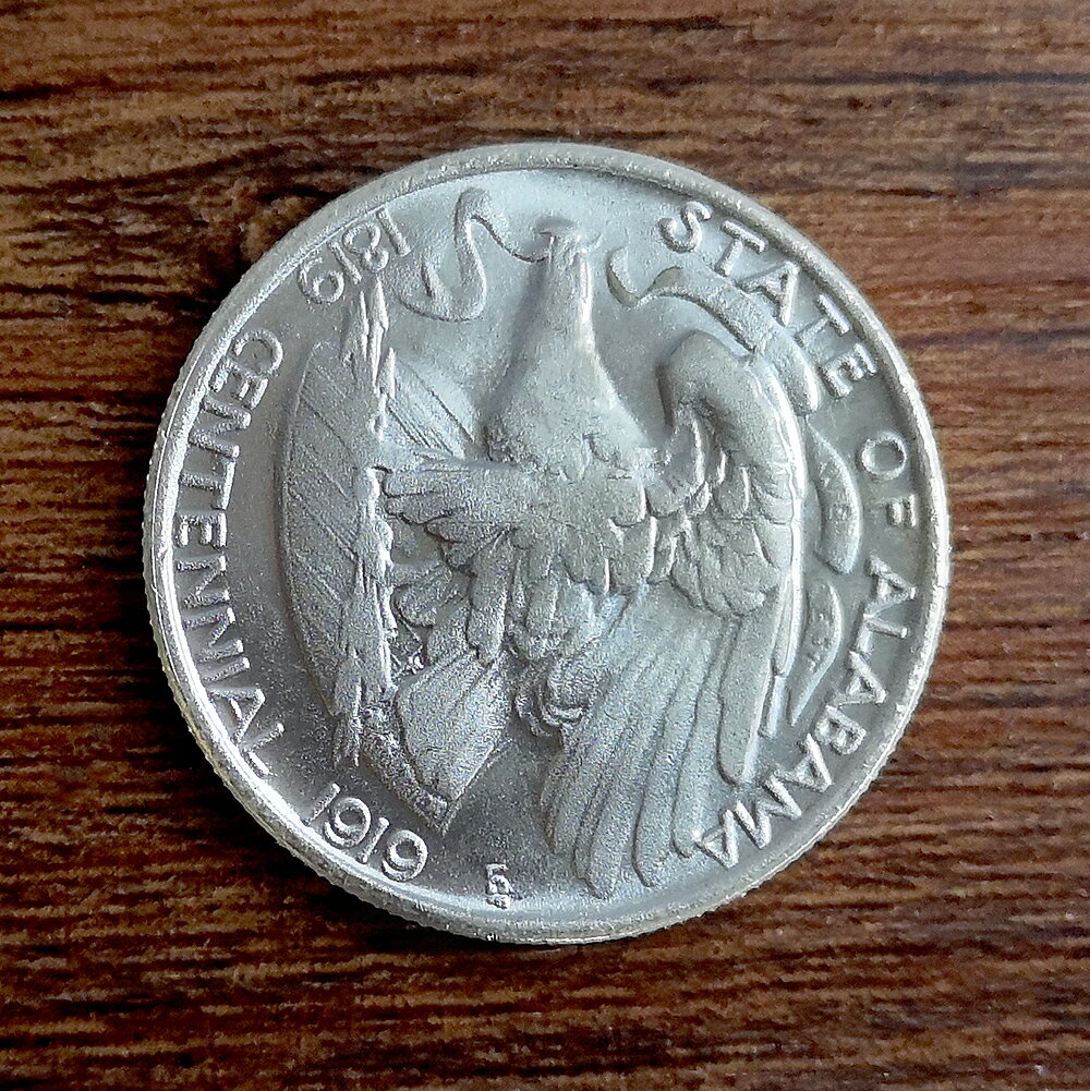 1921年阿拉巴馬紀念半美元硬幣外國硬幣美國錢幣鍍銀幣紀念章| 協貿國際日用品生活3館| 樂天市場Rakuten