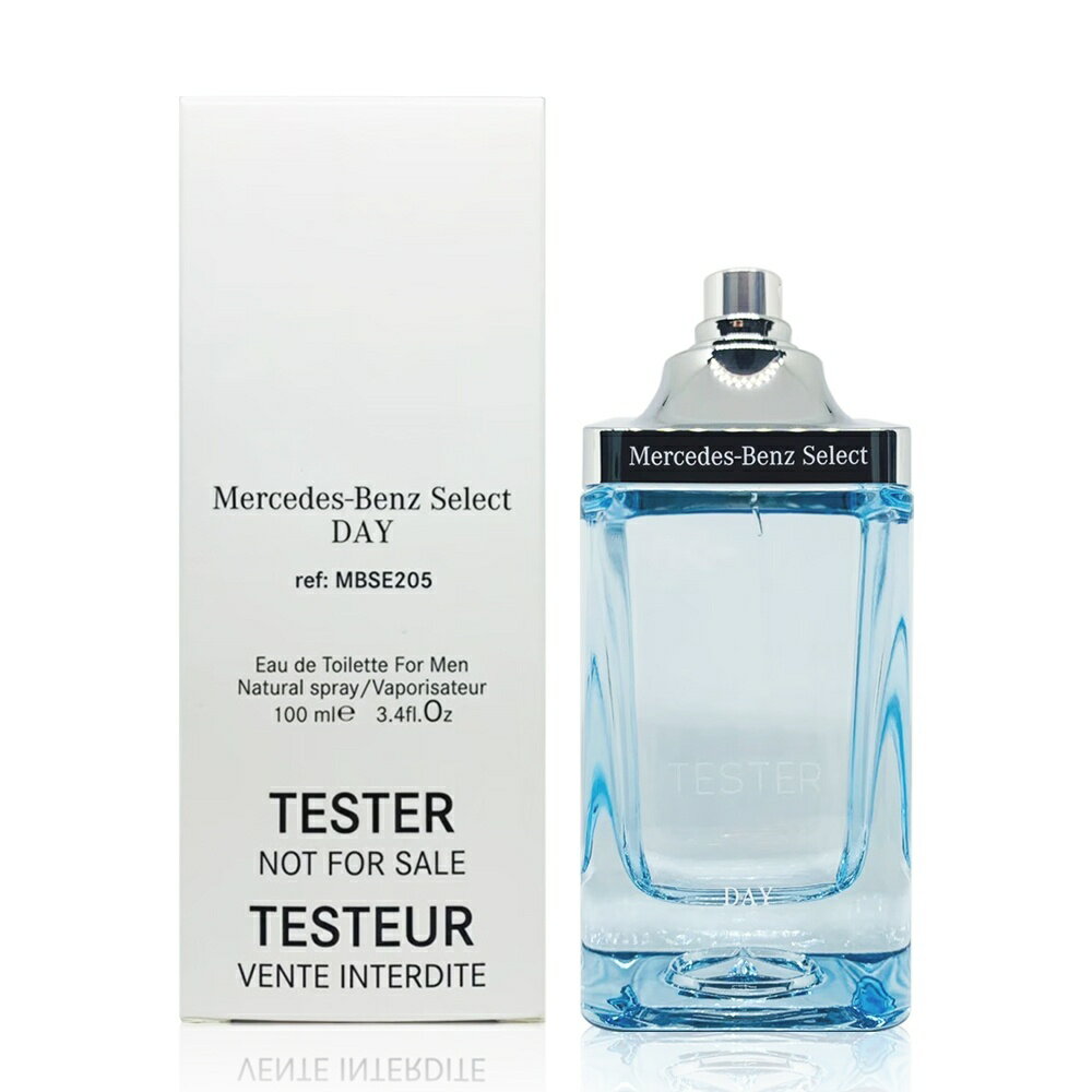 MERCEDES BENZ 賓士日之耀男性淡香水 100ml｜Tester環保紙盒版