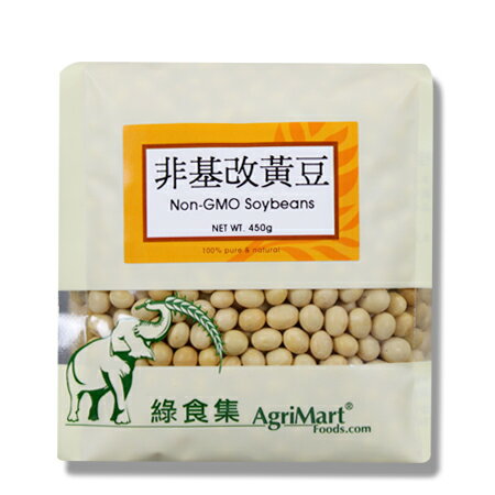 綠食集 非基因改造黃豆 450g