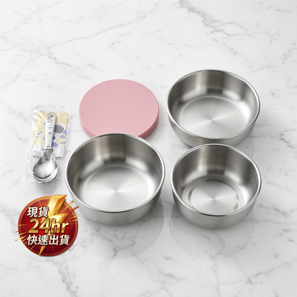 現貨 KOM 一器盒成 可微波不鏽鋼便當盒 豆沙粉 保鮮餐盒 便攜午餐盒密封防漏 居家生活 黑架-3