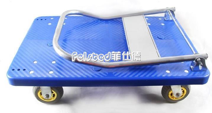 八折下殺 小拖車家用折疊拉貨車經濟型手推車四個輪子的配送車省力靜音 閒庭美家