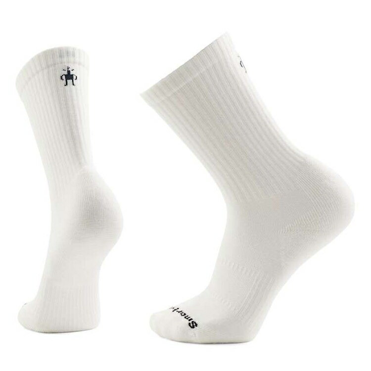 Smartwool Everyday Athletic 男款 局部輕量減震中長襪 SW002682 122 白色 1