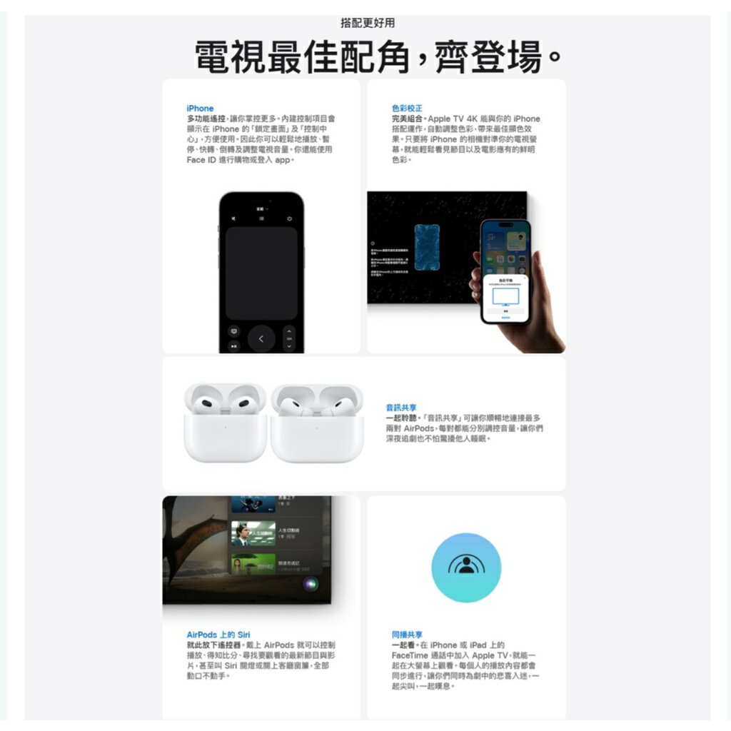 全新 Apple TV 4K 5