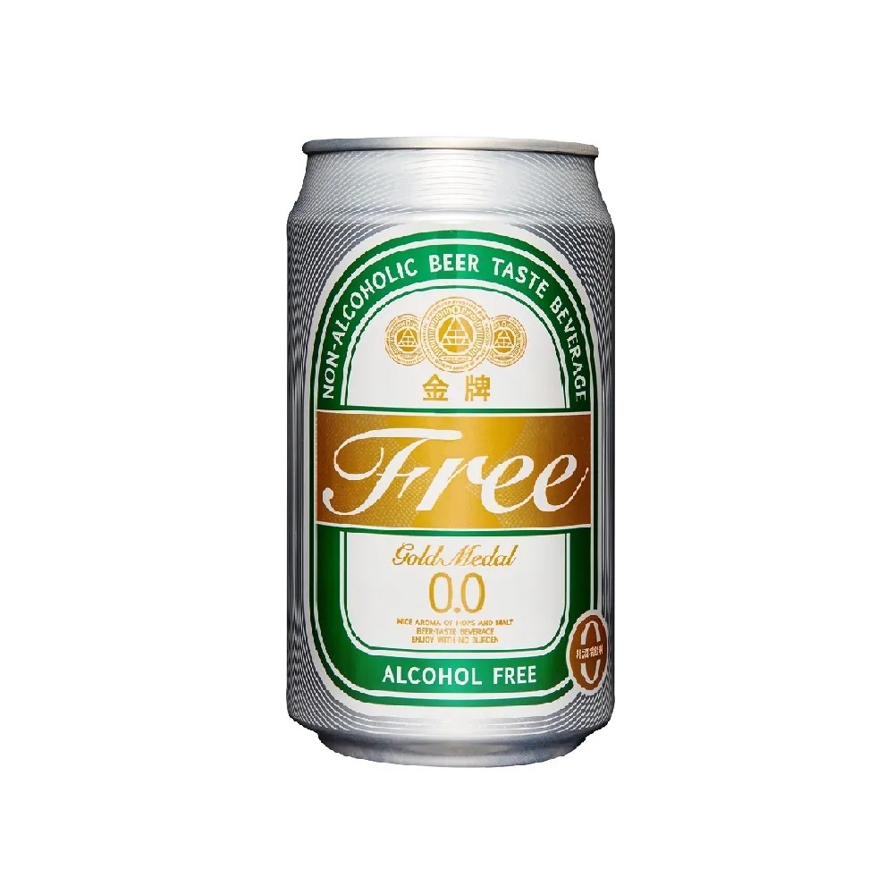 【台酒TTL】領券再折 金牌FREE啤酒風味飲料-6入組(無酒精啤酒) 1