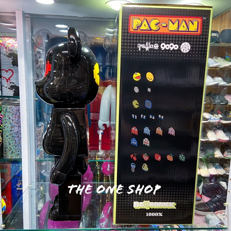 BE@RBRICK PAC MAN GRAFFLEX 9090 吃豆人小精靈GAME OVER 1000% | The