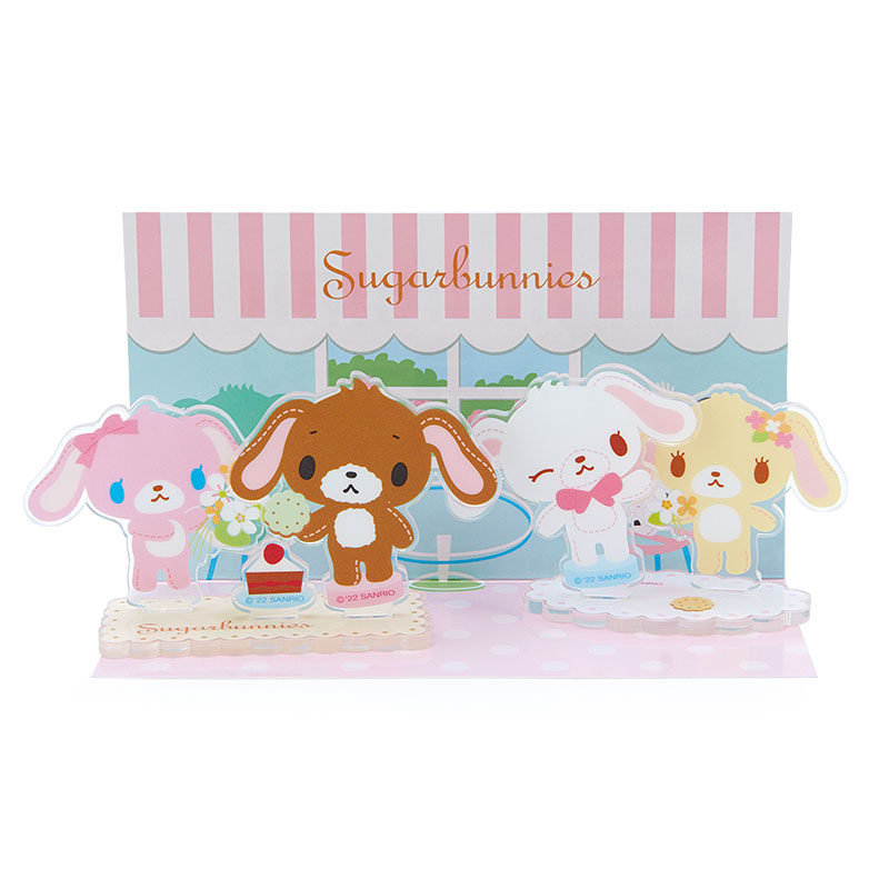 【震撼精品百貨】Sugarbunnies 蜜糖邦尼~日本SANRIO三麗鷗 蜜糖邦尼壓克力立牌屋 (經典款)*67311