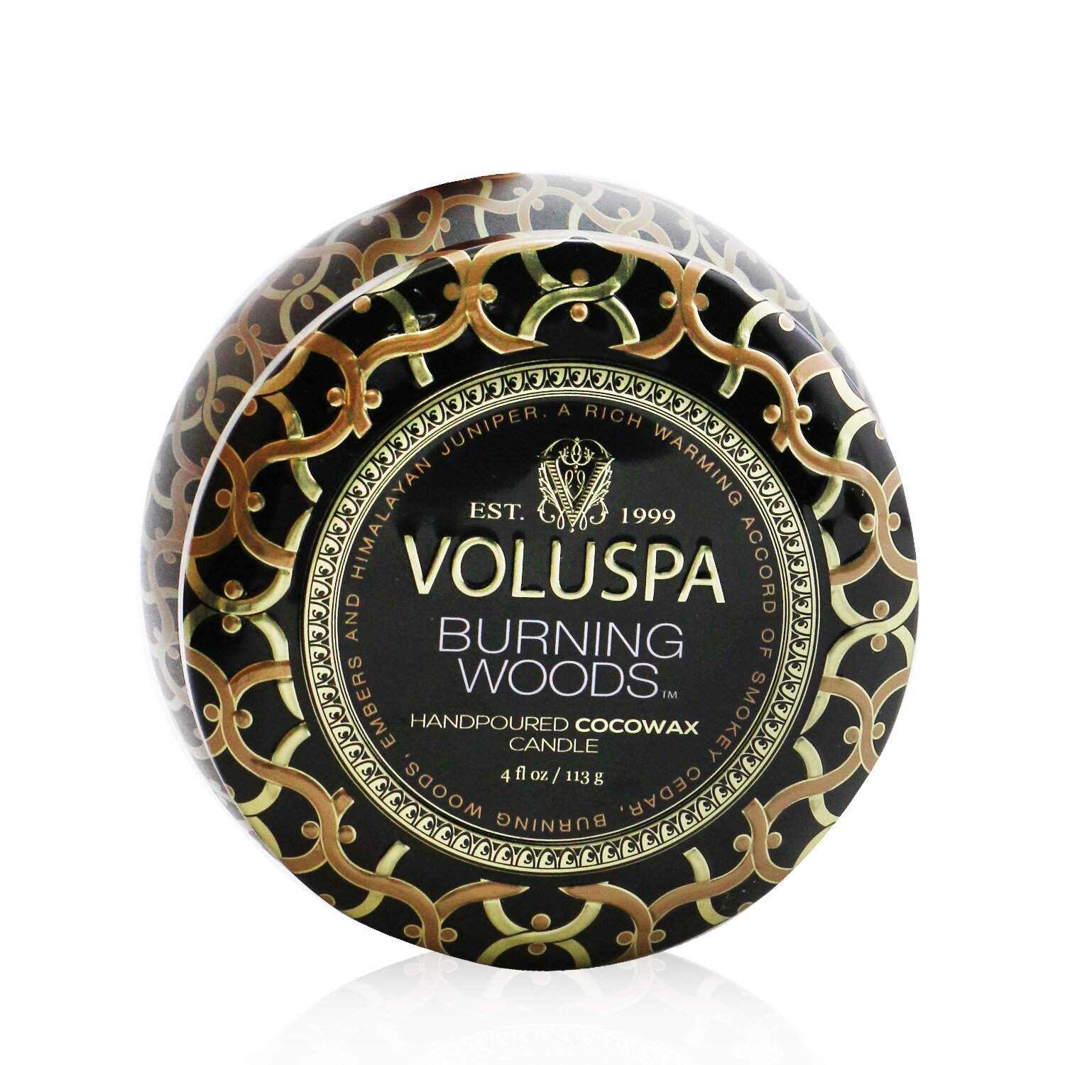 Voluspa - 小巧罐芳香蠟燭 - Burning Woods