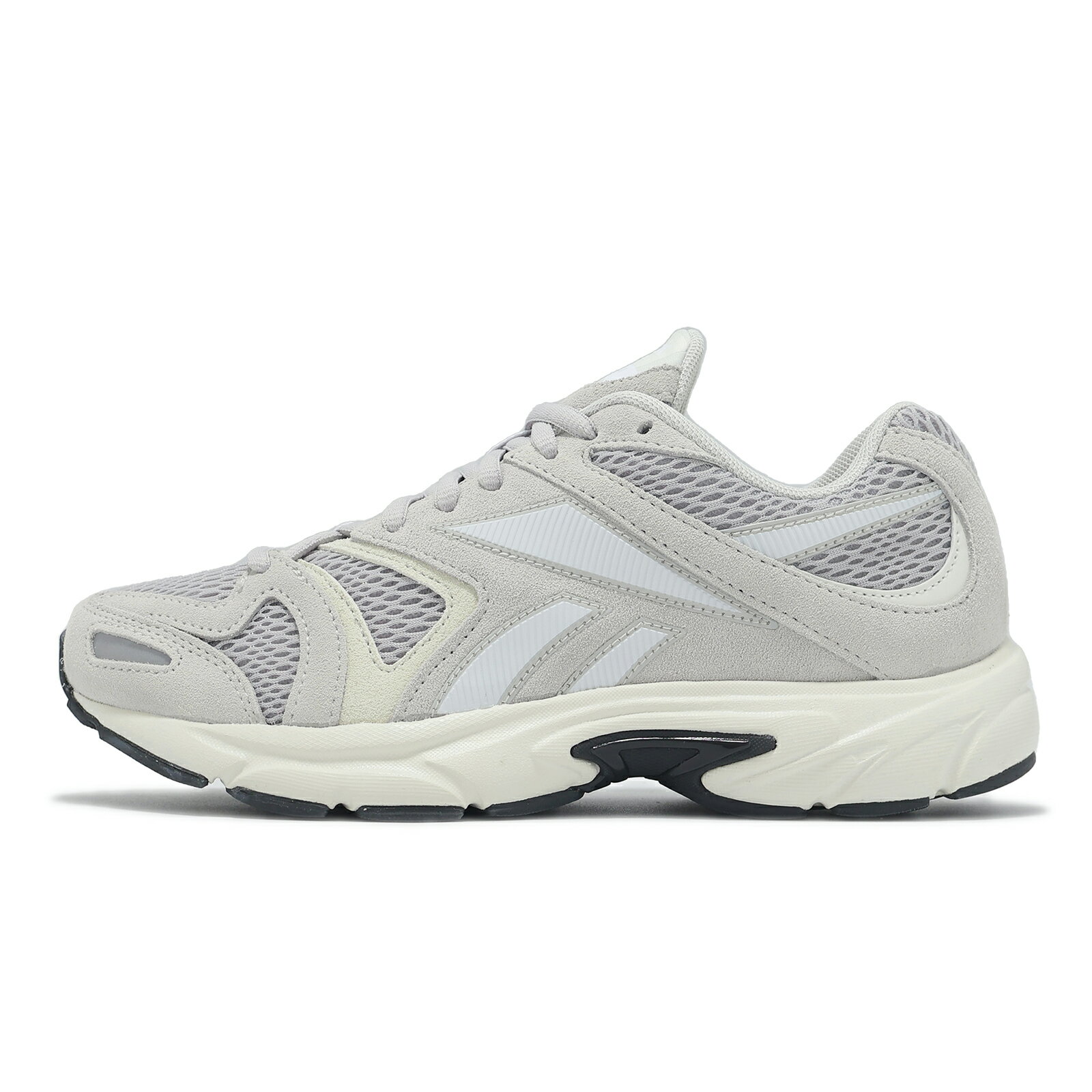 Reebok 休閒鞋 Premier Road Plus VI 女鞋 灰 麂皮 復古 老爹鞋 100211546