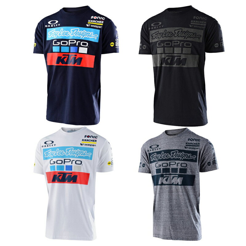 2018 Troy lee designs KTM車隊版短袖T恤Gopro運動T恤 tld速降服
