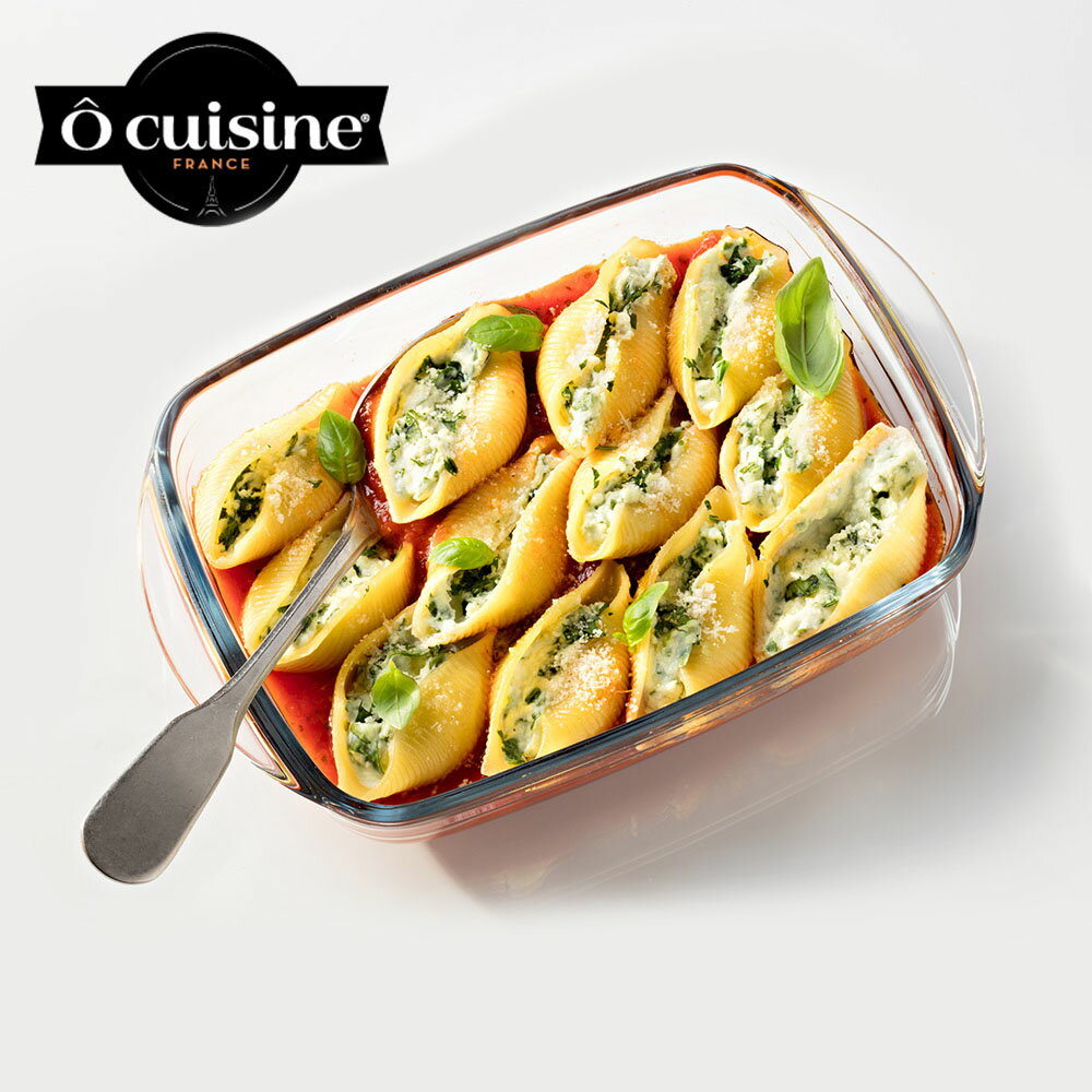 【O cuisine】耐熱玻璃長方型烤盤(23x15cm/28x20cm/32x20cm/35x22cm/39x24cm)
