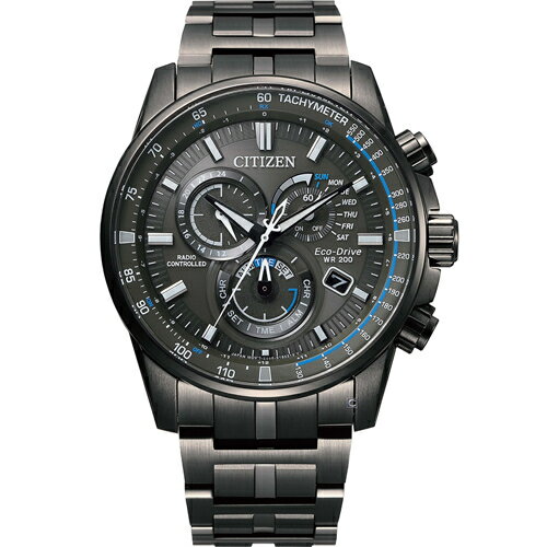 樂天卡滿5千回饋10%｜CITIZEN 星辰 GENTS系列 光動能電波時尚腕錶 CB5887-55H★11月限定★
