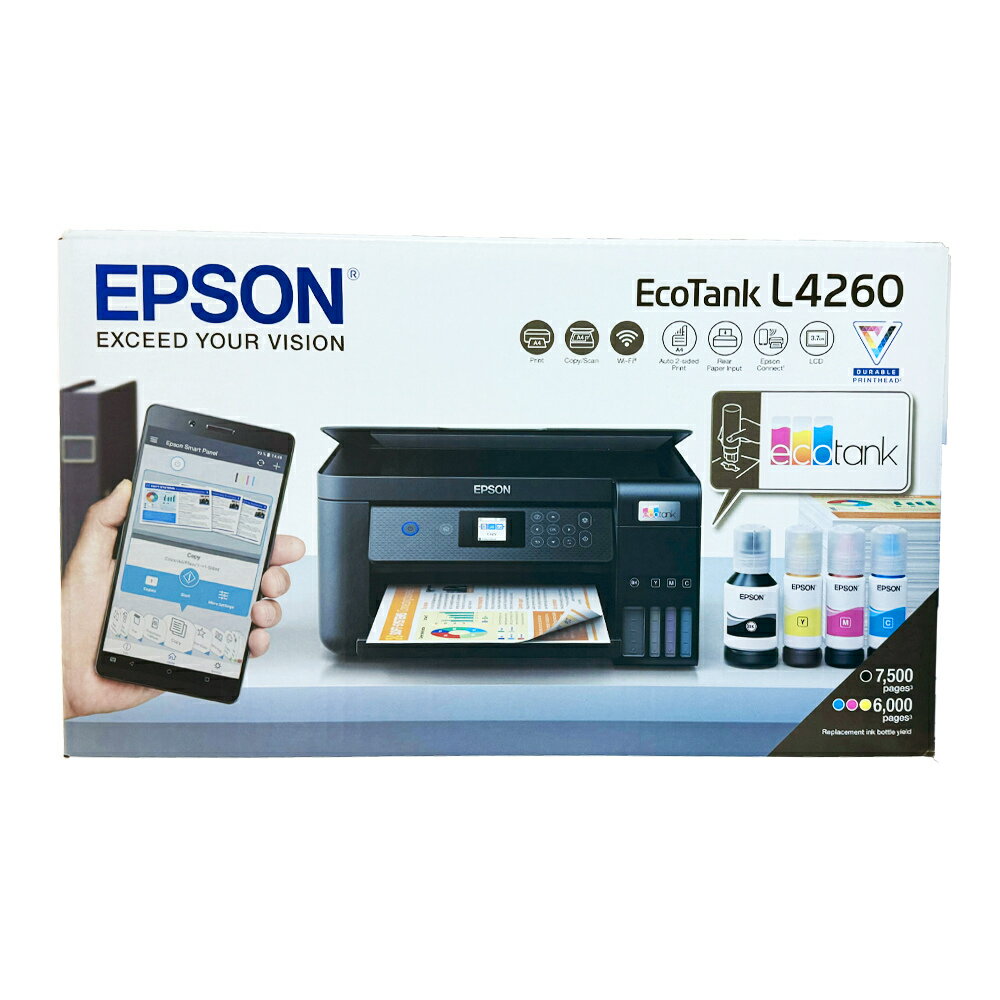 EPSON L4260  多功能印表機《原廠連續供墨》｜領券最高折$220