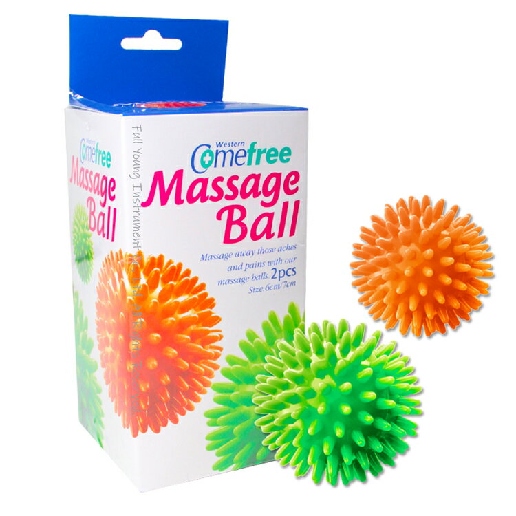 【醫康生活家】Comfree指壓按摩球 2入/盒 握力球