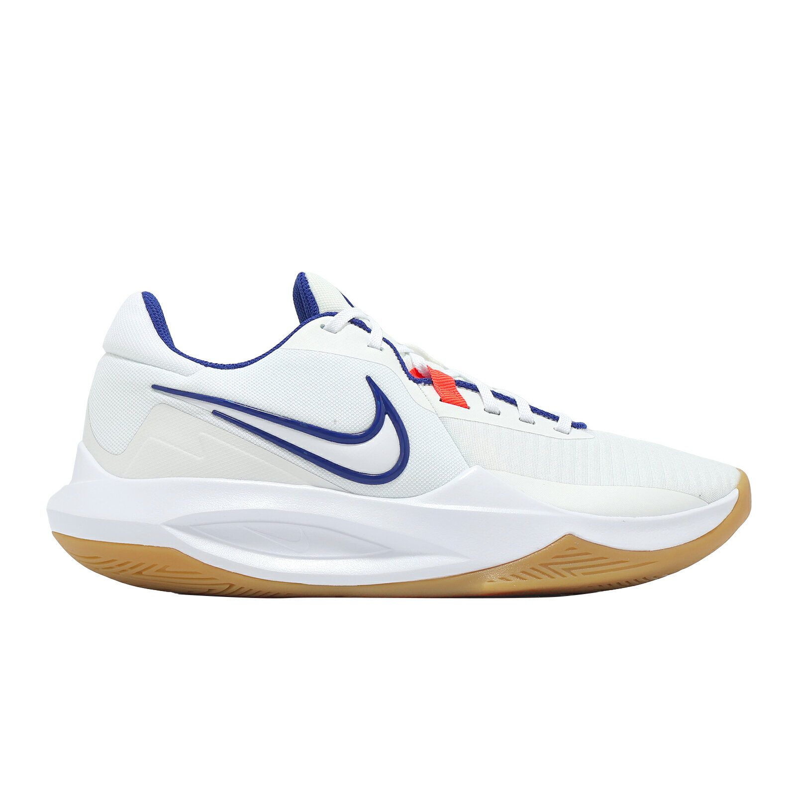 Nike 籃球鞋 Precision VI 男鞋 白 藍 膠底 緩衝 輕量 運動鞋 HV1796-141 4