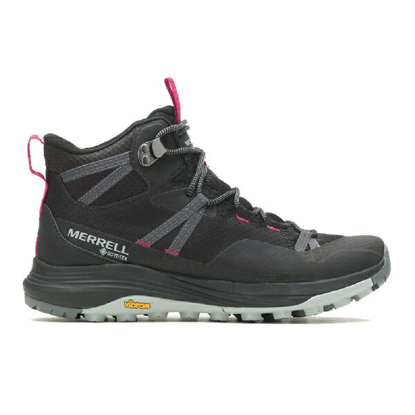 Merrell Siren 4 Mid GTX [ML037282] 女 登山鞋 戶外 越野 郊山 防水 止滑 黑 桃紅