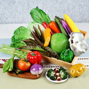 仿真水果蔬菜模型廚房餐廳兒童過家家樣板房展示攝影假果蔬玩道具