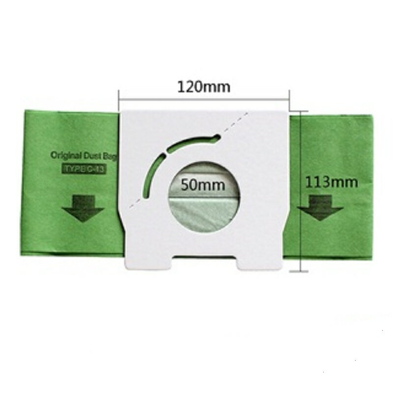 國際牌吸塵器集塵袋 (10入裝) 紙卡一樣即可適用