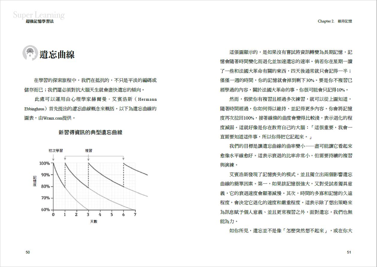 超強記憶學習法：用遺忘、複習的學習周期，加速理解與維持記憶 6