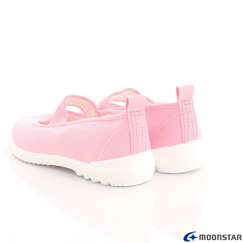 日本月星Moonstar機能童鞋抗菌防滑室內鞋系列日本製柔軟輕量室內鞋款S1931粉(中小童段/中大童段) 5