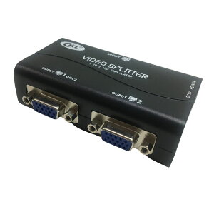[現貨5組dd] CKL－1021U VGA Video Splitter 1對2螢幕 分接器/分享器/分頻器 250MHz (UD1)20588_G36