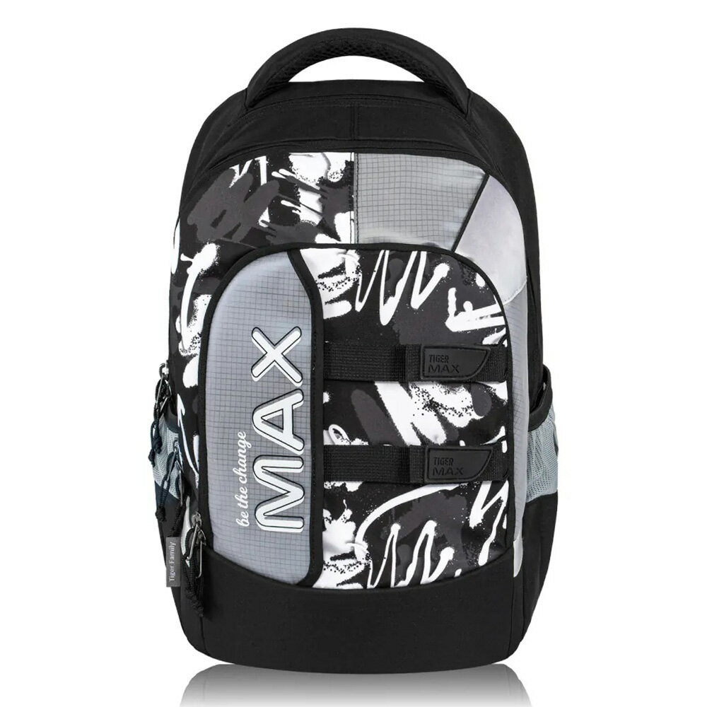 Tiger Family MAX系列 超輕量護脊書包 (可摺疊版) Pro 2S- 黑白塗鴉 H9099 (TMMX-072A)