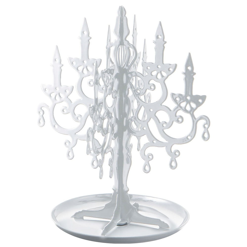 日本百年品牌山崎YAMAZAKI水晶燈Chandelier燭台造型飾品架珠寶收納項鍊架耳環架收納盤絕版| My Oil買好油直營店|  樂天市場Rakuten