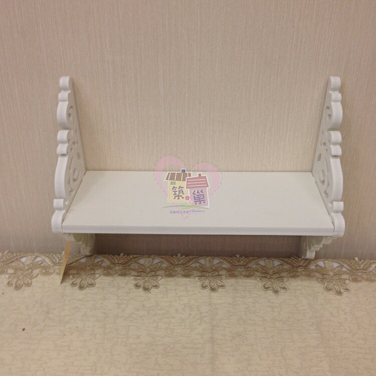 一字壁掛架-白-中