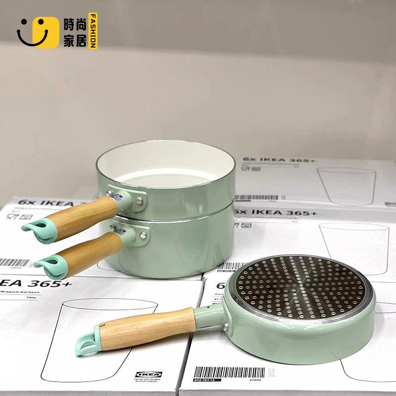 工廠現貨 免運 炒菜鍋 家用鍋 鍋具 小清新家用不沾迷你小煎鍋平底不粘鍋煎蛋煎餅早餐鍋嬰兒輔食小鍋特惠/工廠直銷 售後保障s5310
