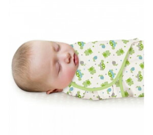 Summer Infant SwaddleMe懶人包巾0~3m S號 快樂池塘