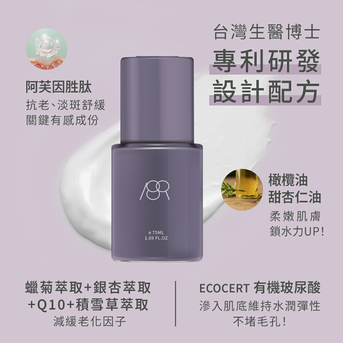 【緊緊乳】 ISR SKIN Health專利胜肽緊緻乳液 3