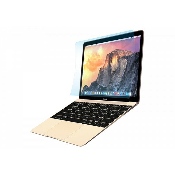 POWER SUPPORT MacBook專用保護膜 ﹝亮面/霧面﹞- 霧面 For MacBook 12 吋(2016~2019)