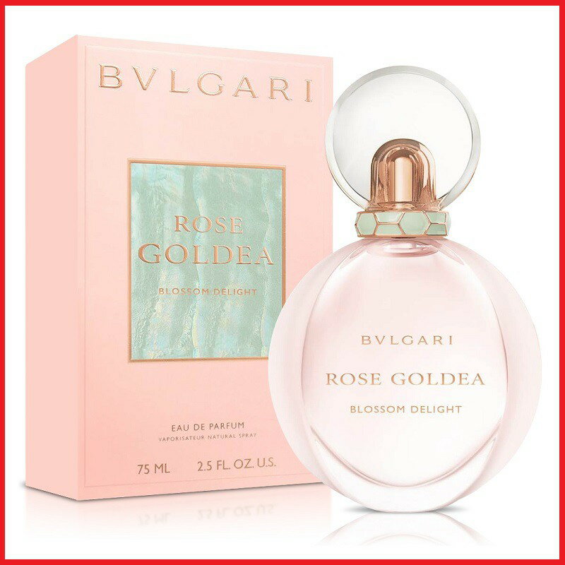 BVLGARI 寶格麗 Rose Goldea Blossom Delight 歡沁玫香女性淡香精 75ml｜期間限定◆秋冬迷人香氛