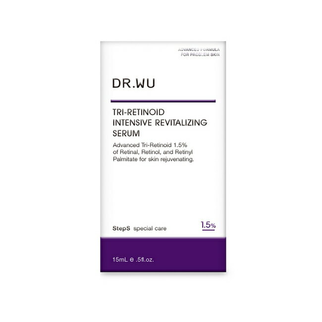買1送1｜DR.WU超A醇煥顏緊緻精華1.5% 15ML