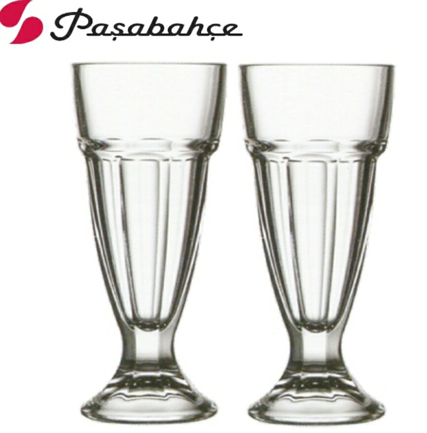 金時代書香咖啡 SYG 土耳其 Pasabahce 玻璃奶昔杯咖啡杯-二入組 294ml P-51128