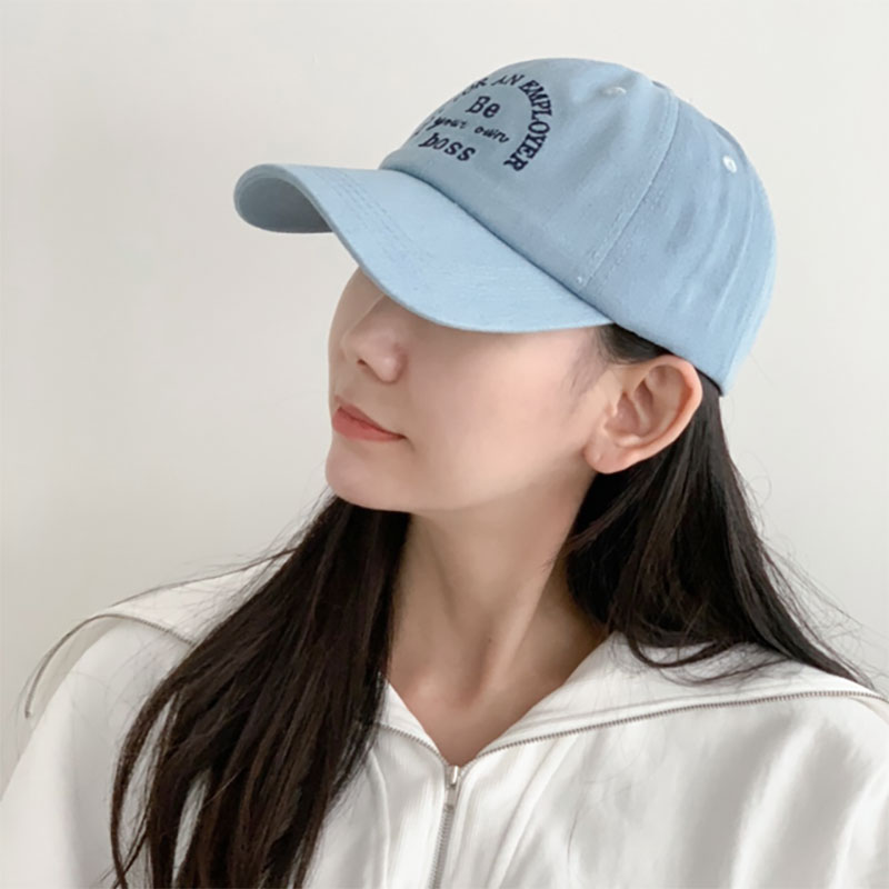 ANNAS 韓國牛仔棒球帽 刺繡英文字母 鴨舌帽 帽子 單寧