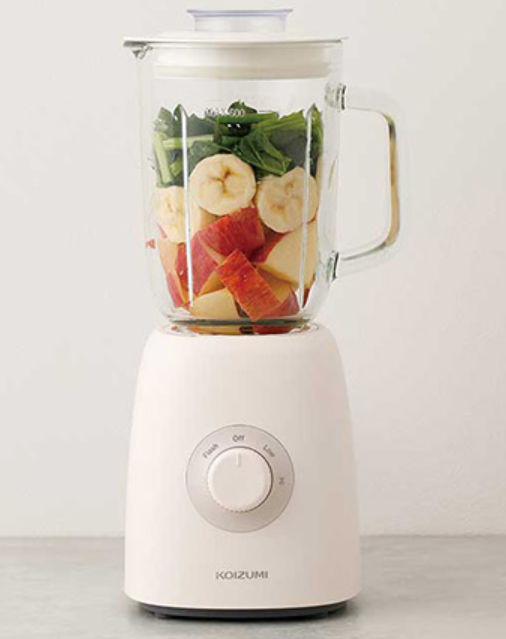 日本 KOIZUMI 小泉成器 KMZ-0601 食物調理機 果汁 研磨機 磨豆機 600ml 3段速度 日本代購